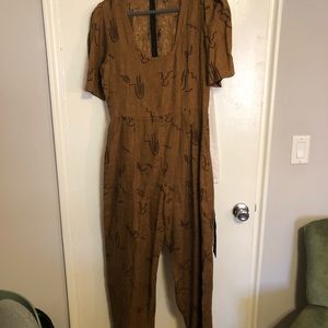 Bel Kazan Farah linen jumpsuit - NWT